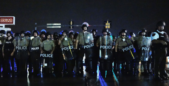 Protests in US cities as troops deployed in Ferguson Missouri